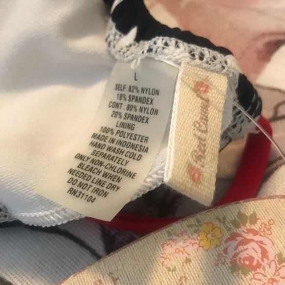 NWT Red Camel | Polka Dot Bikini Top - Picture 5 of 5